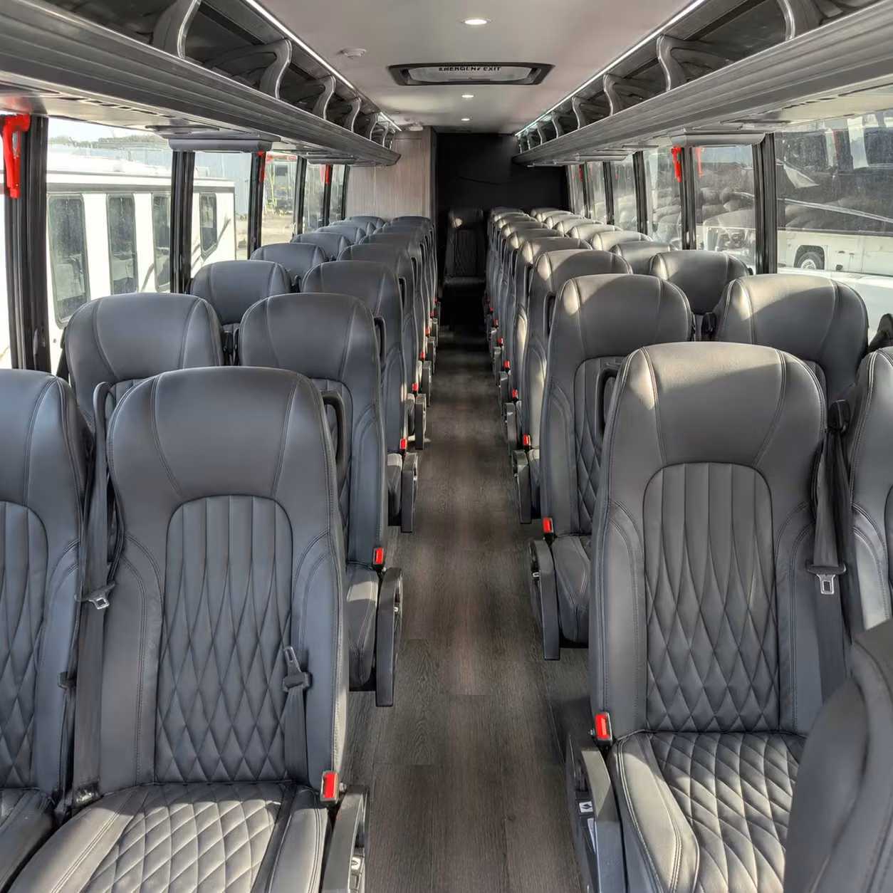 30 passenger minibus interior