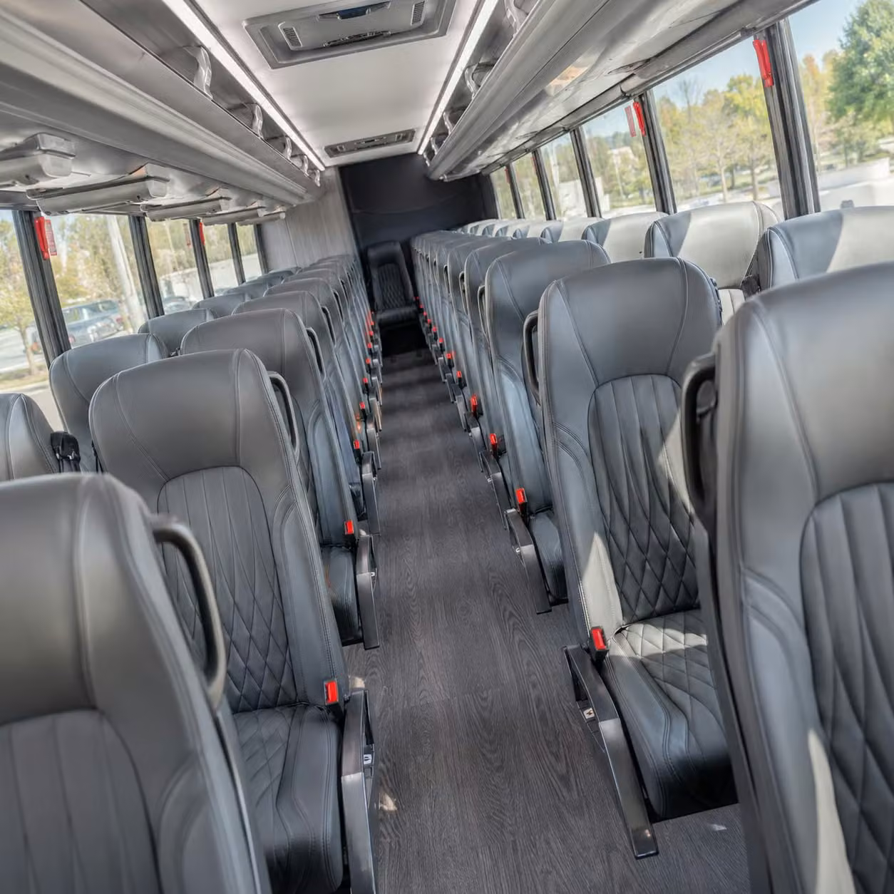 35 passenger minibus interior