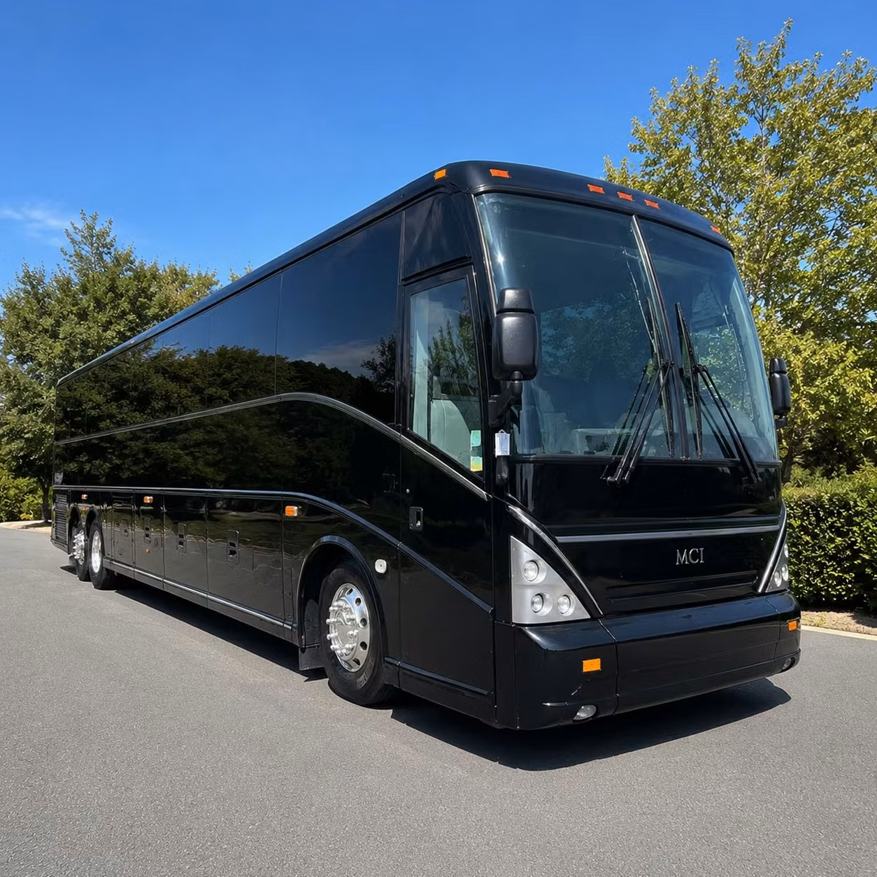 56 passenger charter bus