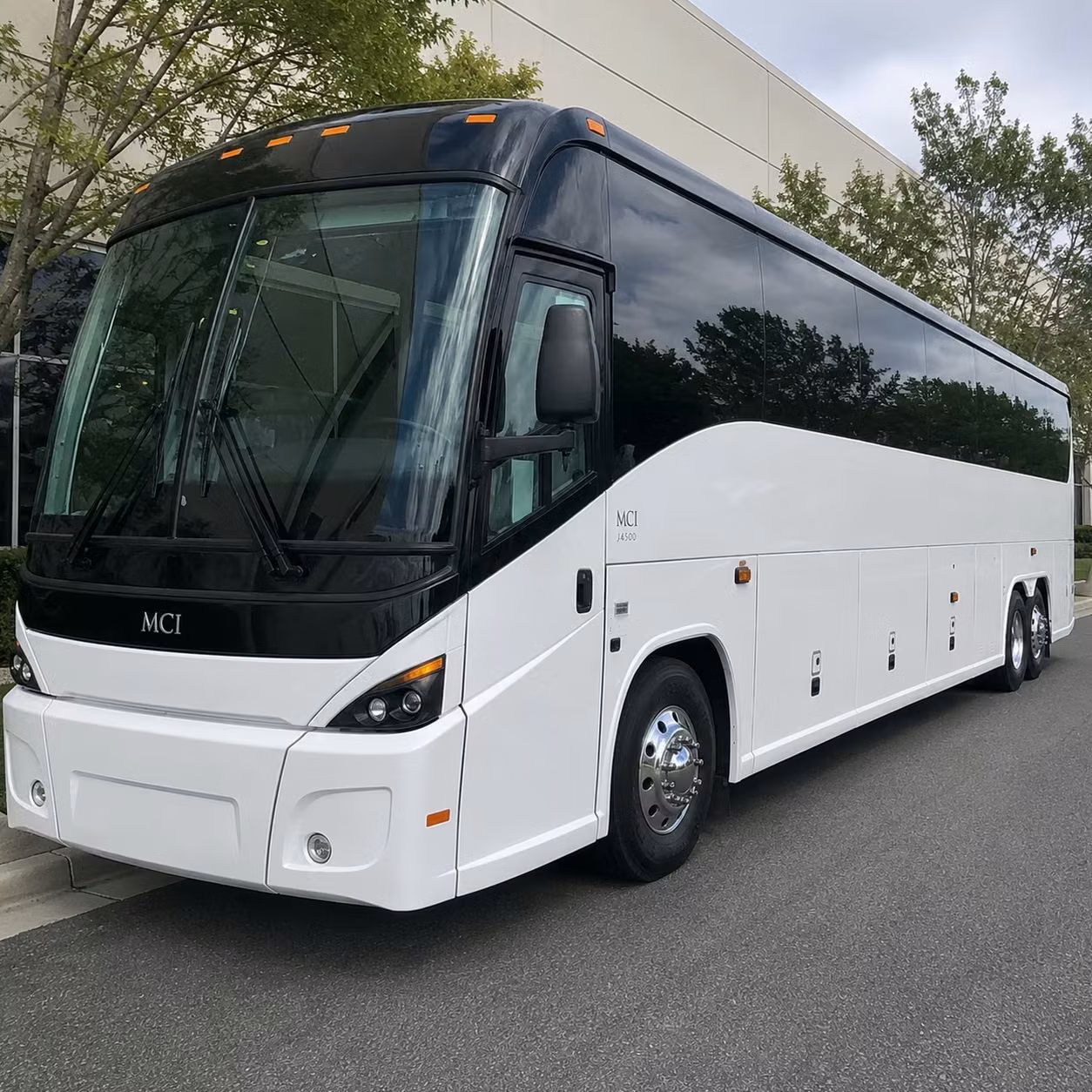 corporate group flights out of sayreville one bus handles the whole team