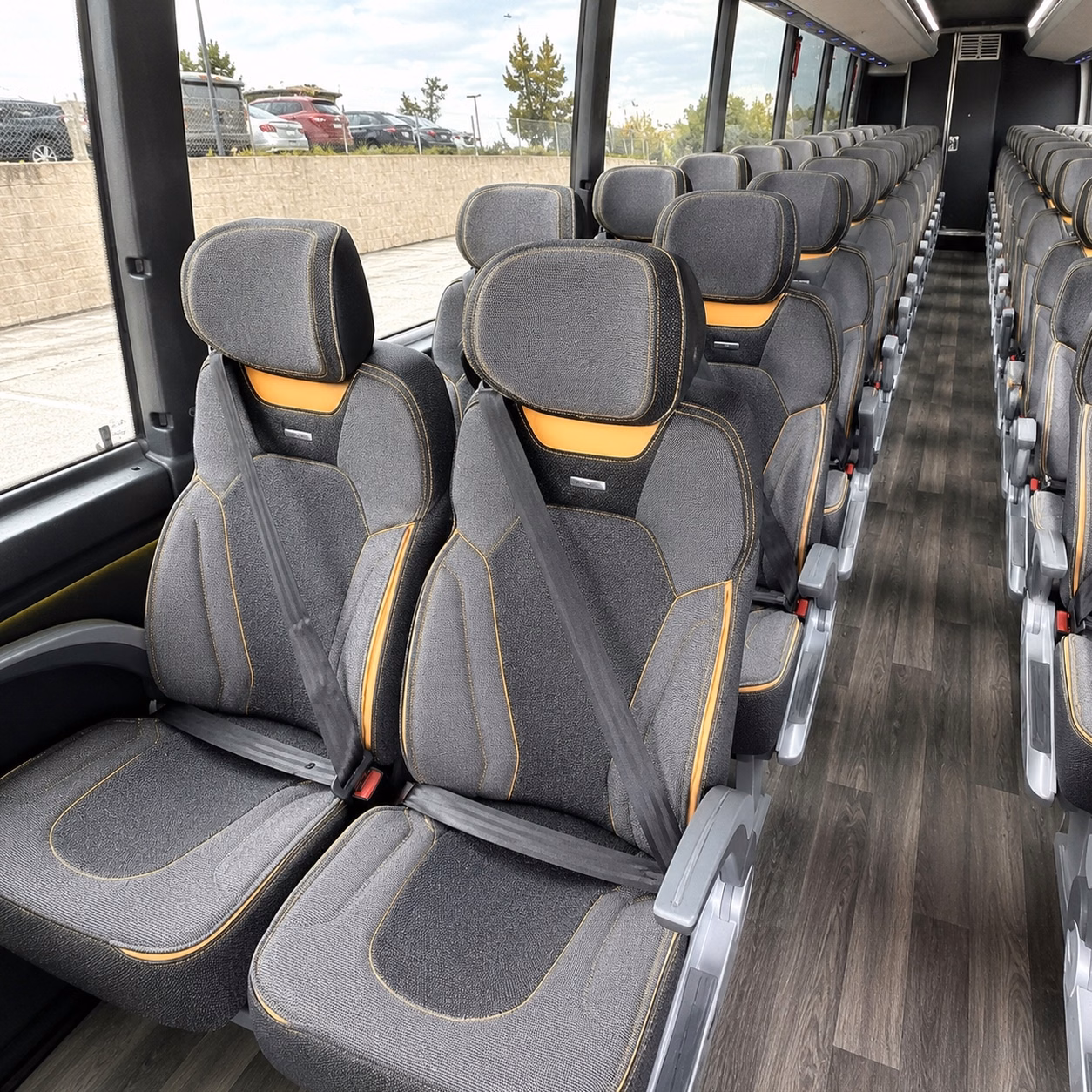 sayreville charter bus interior gallery