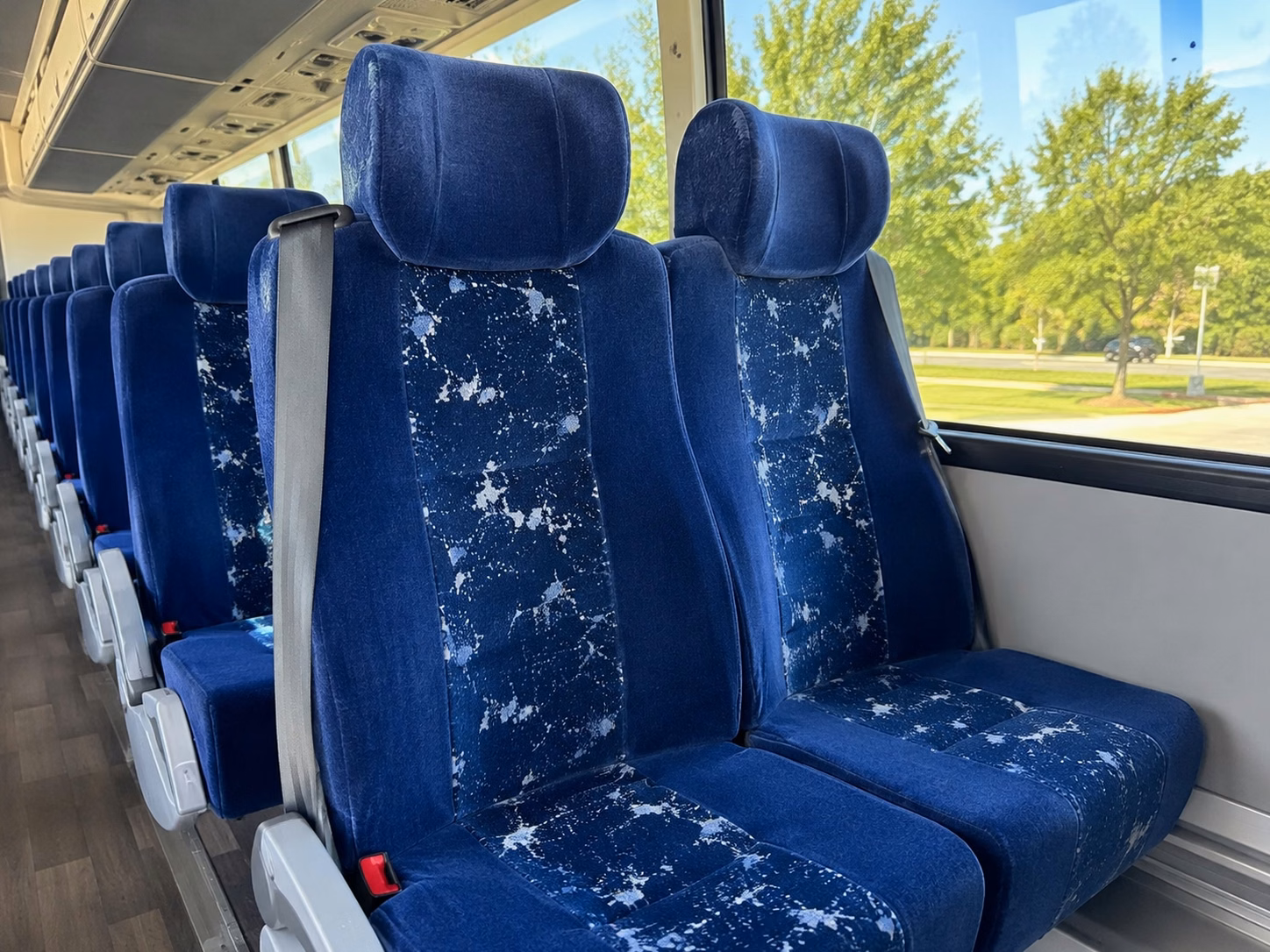 sayreville charter bus interior