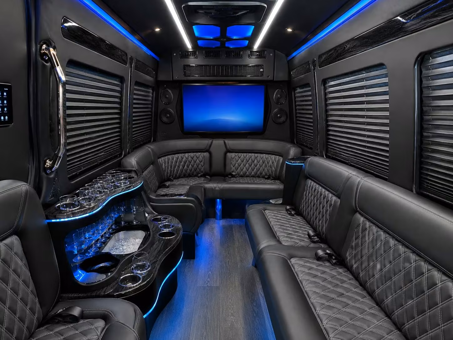 sprinter limousine inside