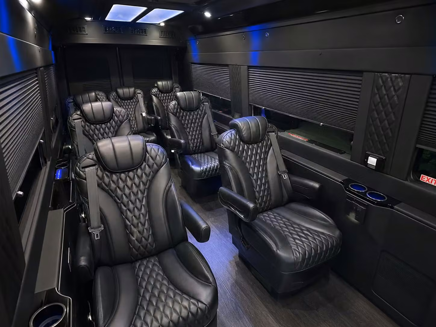 sprinter van with driver interior