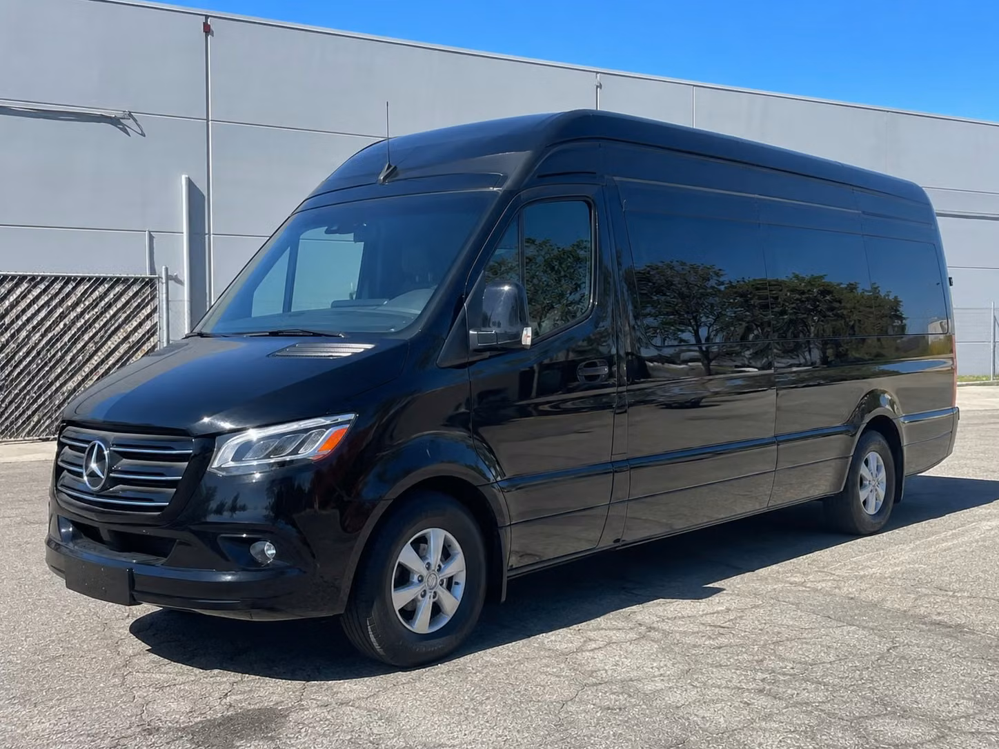sprinter van with driver